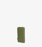 Treats Malin, naturaalsest nahast telefoni crossbody-kott - Green