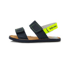 D.D.Step nahast lahtised sandaalid, royal blue+neoon