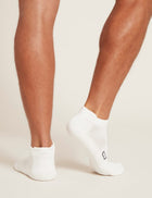 Boody Men's Active Sport Socks, white