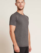 Boody Crew Neck T-Shirt, dark marl