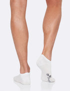 Boody Men's Low Cut Sneaker Sock, white