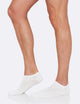 Boody Men's Low Cut Sneaker Sock, white