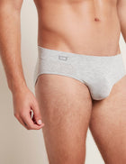 Boody Original Briefs, light grey marl
