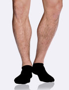 Boody Men's Low Cut Sneaker Sock- Black