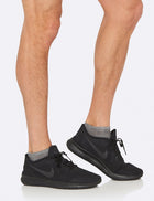 Boody Men's Low Cut Sneaker Sock, gray space dye