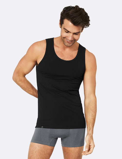 Boody Singlet (maika), black