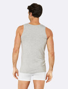 Boody Singlet( maika ), light grey marl