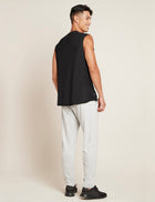 Boody Men's Active Muscle Tee, black