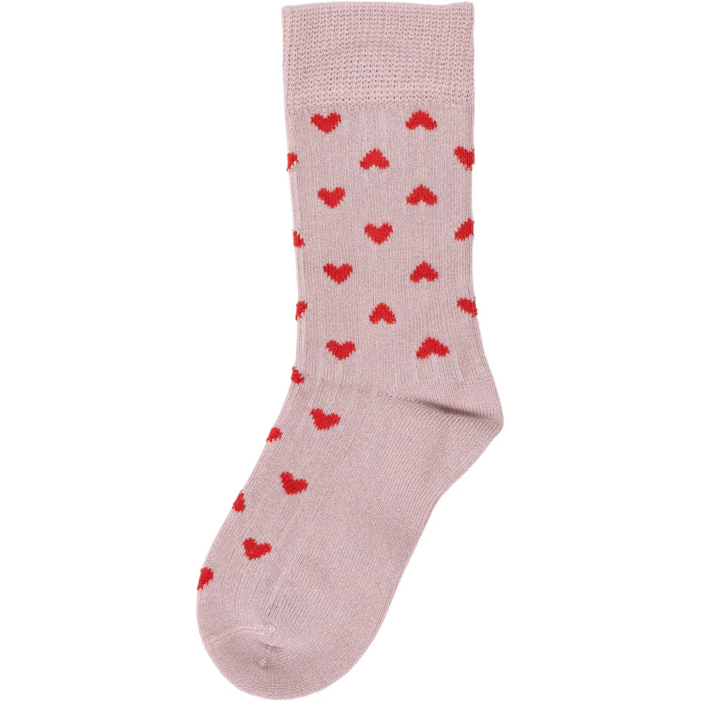 MiniPop® südametega bambussokid, Rose heart