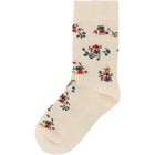 MiniPop® mustriga bambussokkide 3 pakk, Flower Mix
