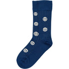 MiniPop® mustriga bambussokkide 3 pakk, Cobalt Mix