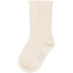 MiniPop® pitsilise mustriga bambussokid baby, Off White