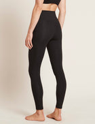 Boody Motivate Full-Length High-Waist Tights, black