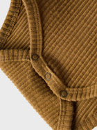 Lil Atelier Rajo body, orgaanilisest puuvillast, golden brown