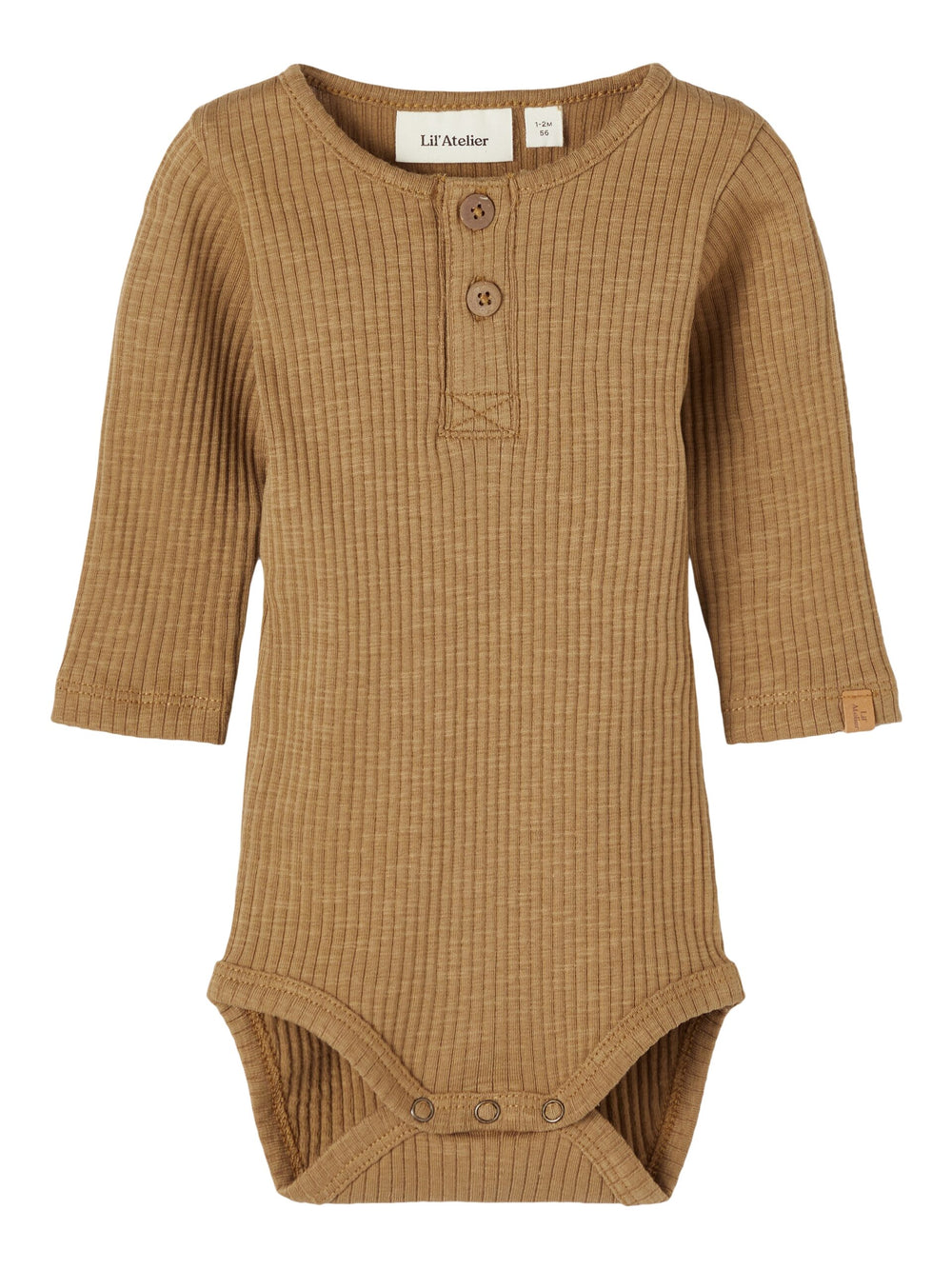 Lil Atelier Rajo body, orgaanilisest puuvillast, otter
