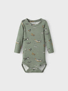 Name It Simon body, orgaanilisest puuvillast, Agave Green