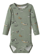 Name It Simon body, orgaanilisest puuvillast, Agave Green