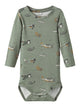 Name It Simon body, orgaanilisest puuvillast, Agave Green