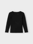 Name It WANG meriinovillane pluus, Black