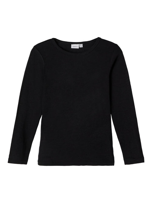 Name It WANG meriinovillane pluus, Black