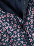 Name It Alfa Small Flower softshell pikem jope tüdrukutele, dark sapphire