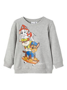 Name It JOSHU Käpapatrulli orgaanilisest puuvillast dressipluus, grey melange
