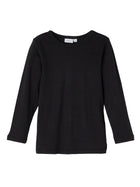 Name It WANG meriinovillane pluus, Black