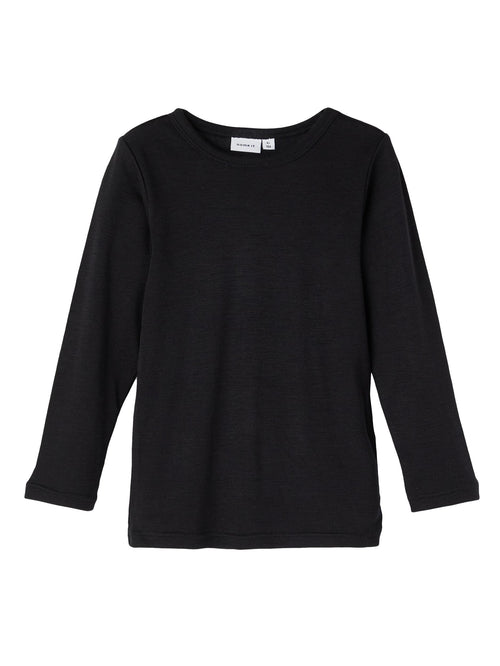 Name It WANG meriinovillane pluus, Black