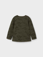 Name It WUPPO meriinovillane pluus, Stone Gray