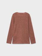 Name It WANG meriinovillane pluus, Cognac