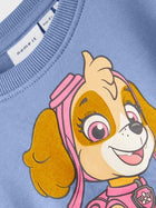 Name It JABINA Käpapatrulli orgaanilisest puuvillast dressipluus, serenity
