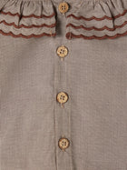 Lil Atelier Roxanne kleit, Chestnut