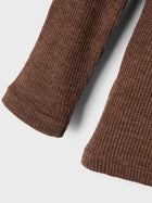 Lil Atelier meriinovillane pluus, Chestnut