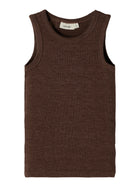 Lil Atelier NECHO meriinovillane alussärk, Chestnut