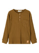Lil Atelier orgaanilisest puuvillast pluus, Golden Brown