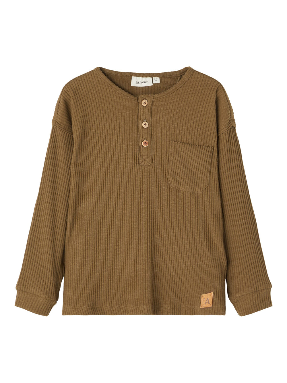 Lil Atelier orgaanilisest puuvillast pluus, otter