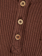 Lil Atelier orgaanilisest puuvillast pluus, chestnut