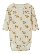 Lil Atelier GEO body, orgaanilisest puuvillast, fog