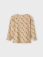 Lil Atelier GEO orgaanilisest puuvillast pluus, warm sand