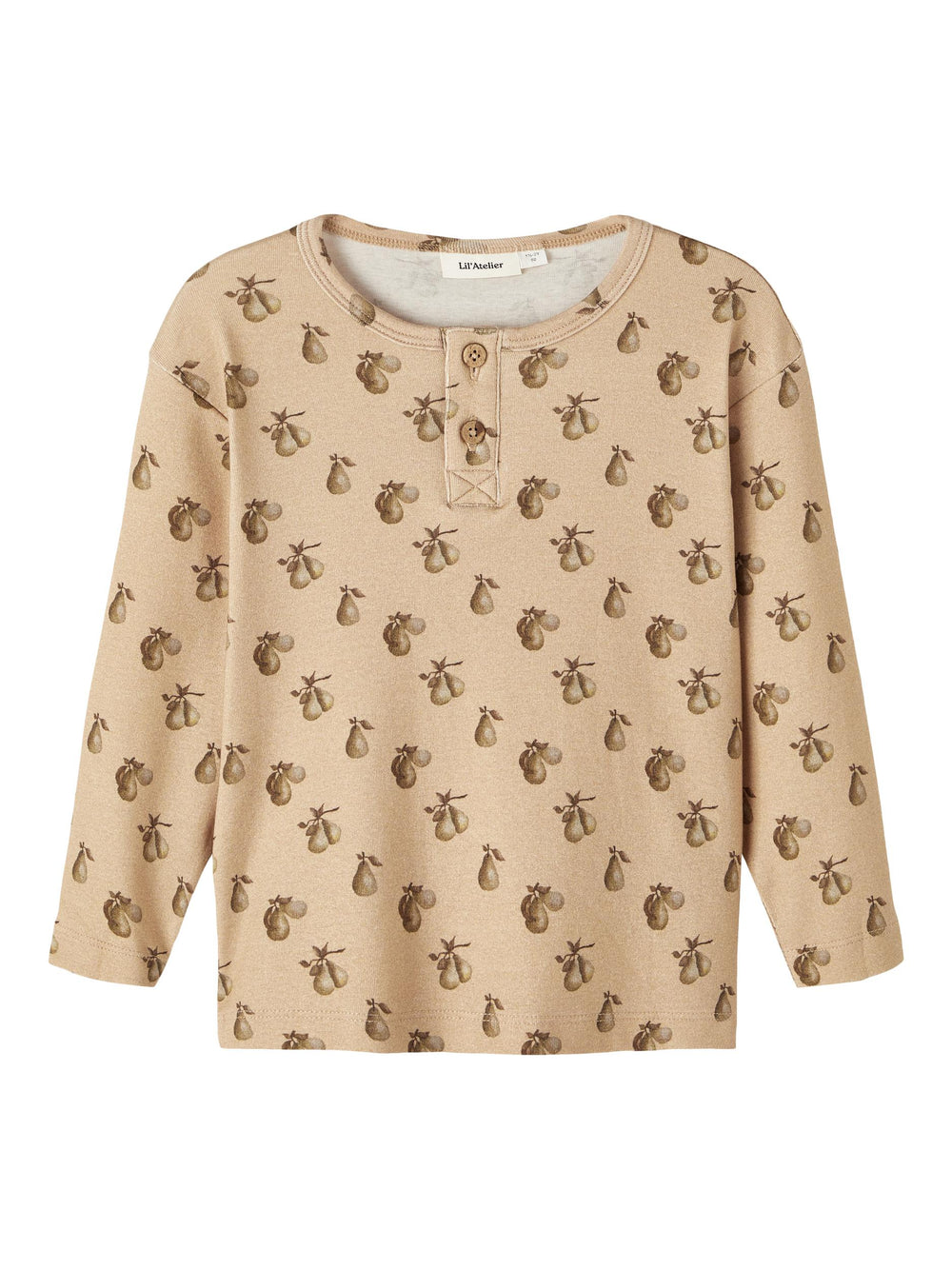 Lil Atelier GEO orgaanilisest puuvillast pluus, warm sand