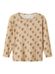 Lil Atelier GEO orgaanilisest puuvillast pluus, warm sand