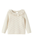 Lil Atelier LAGUNA LS kootud kampsun, turtledove