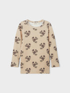 Lil Atelier GAYA orgaanilisest puuvillast pluus, warm sand