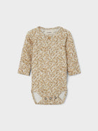 Lil Atelier GEO Slim body, orgaanilisest puuvillast, turtledove