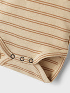 Lil Atelier GEO Slim body, orgaanilisest puuvillast, warm sand