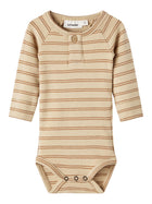 Lil Atelier GEO Slim body, orgaanilisest puuvillast, warm sand