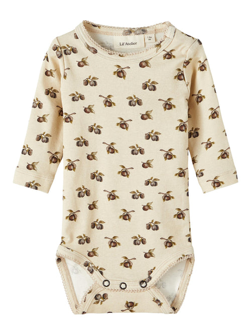 Lil Atelier GAYA LS slim body, fog
