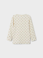 Lil Atelier GAGO orgaanilisest puuvillast pluus, turtledove/clover