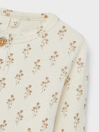 Lil Atelier GAGO orgaanilisest puuvillast pluus, turtledove/clover
