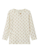 Lil Atelier GAGO orgaanilisest puuvillast pluus, turtledove/clover